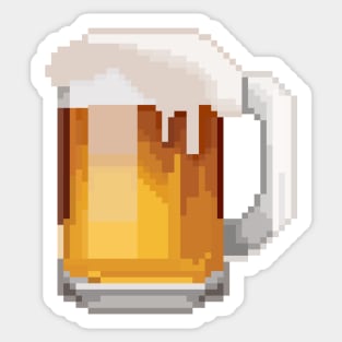 BEER PIXEL Sticker